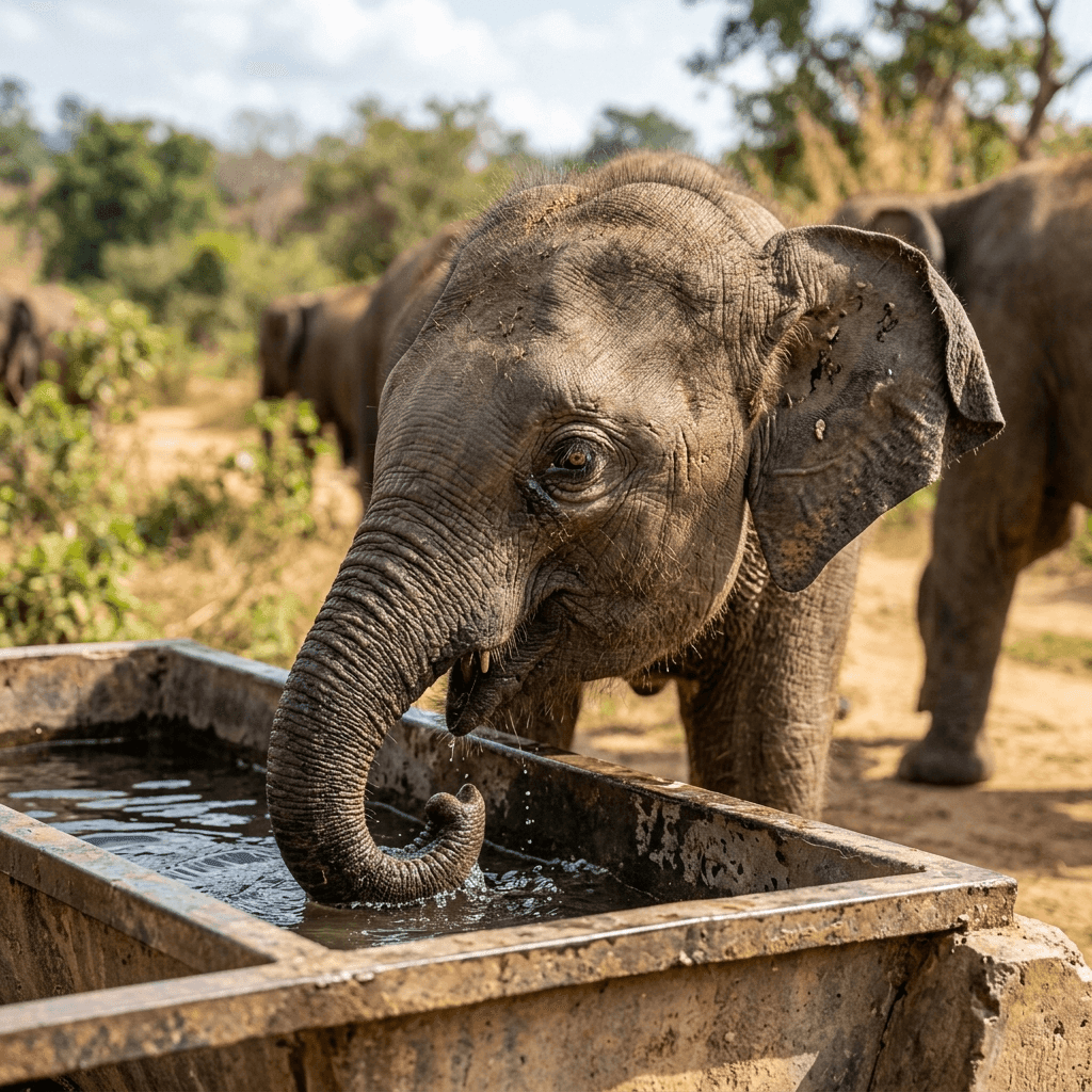Visit the Udawalawe Elephant Transit Home